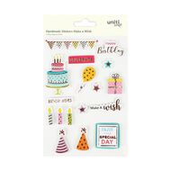 Uniti Foil Handmade Sticker Make A Wish 17 Piece