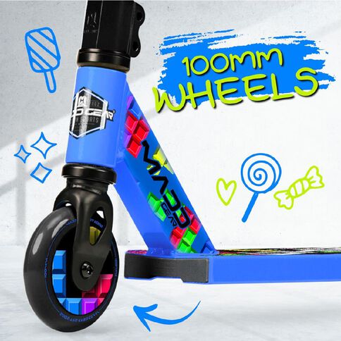 MADD Gear Whip Tacker-X Scooter Block Blue