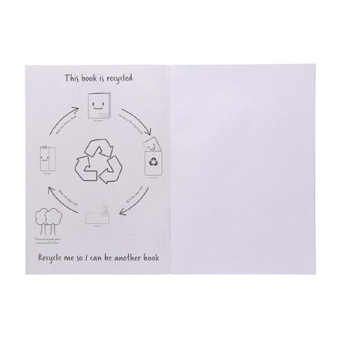 WS Scrapbook 320mm x 220mm Unruled 24 Leaf Green