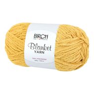 Birch Blanket Yarn 100% Polyester 300G Mustard