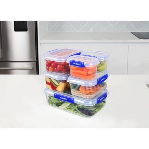 Sistema Klip it Plus Essentials Clear 6 Pack