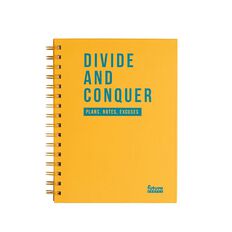 Future Useful Divider Spiral Notebook A5