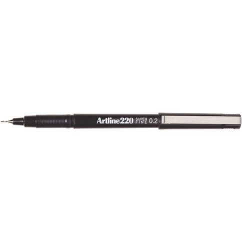Artline Pen 220 Extra Fine 0.2mm Black