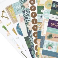 Uniti Floral Mini Sticker Book 18 Sheets