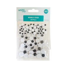Uniti Wiggle Eyes Assorted Sizes