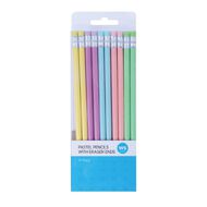 WS Pencils Pastel Coloured Barrel 10 Pack