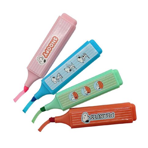 Peanuts Highlighters 4 Pack