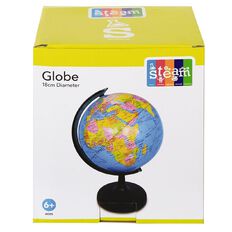 STEAM Globe 18cm Diameter
