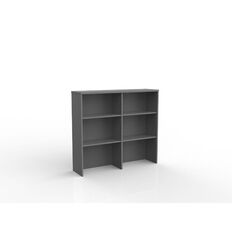 Ergoplan Credenza/Storage Hutch 1200 Silver