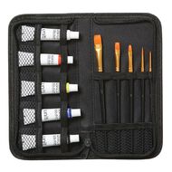 Uniti Travel Art Acrylic Paint & Brush Set 11 Pack