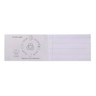 WS Exercise Book 1G2 25mm Ruled 24 Leaf Purple Mid