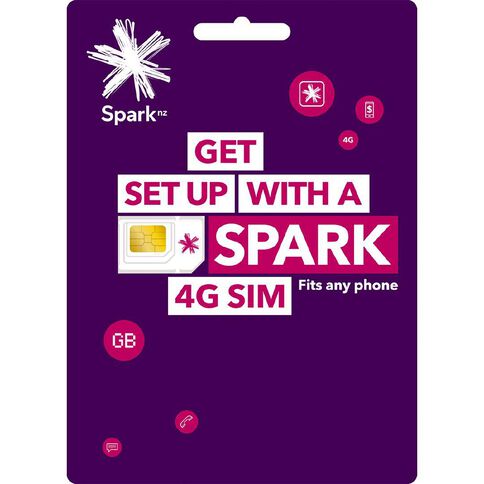Spark Prepaid Sim 3-in-1 Purple