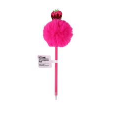 Kookie Strawberry Pen With Fluffy Strawberry Topper