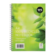 WS Spiral Notebook Yellow Mid A4