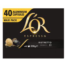 L'OR Ristretto Intensity 11 Capsules 40 Pack