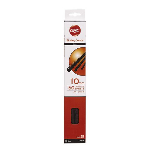 Ibico Binding Comb 10mm 25 Pack