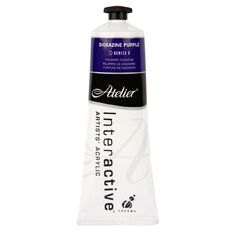 Atelier S3 Acrylic Paint Dioxazine Purple 80ml