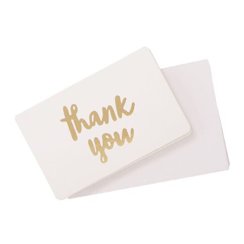 Uniti Cards & Envelopes Mini 6 Pack Gold Foil