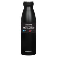 Sistema Stainless Steel Drink Bottle Assorted 500ml