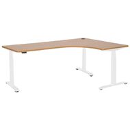 Jasper J Emerge Electric Workstation RH 1800x1200 Beech/White