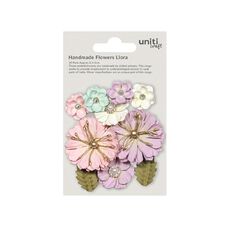 Handmade Flowers Liora 10pc Multicoloured