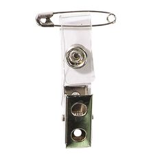 WS PVC Strap with Pin and Clip 10 Pack White