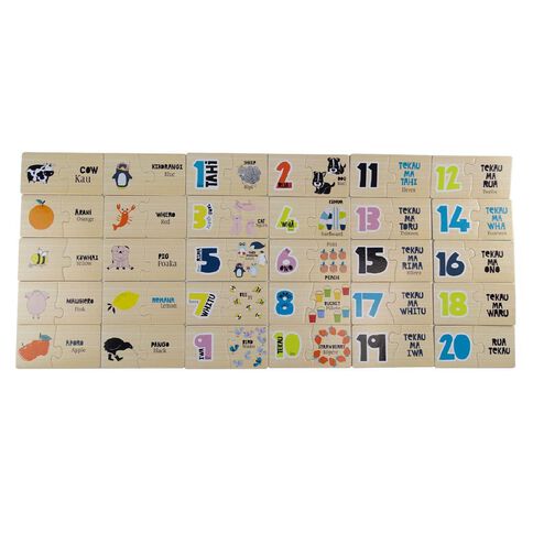 Play Studio Te Reo Matching Puzzle