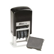 Shiny Stamp S300 Mini Dater Self Inking Black