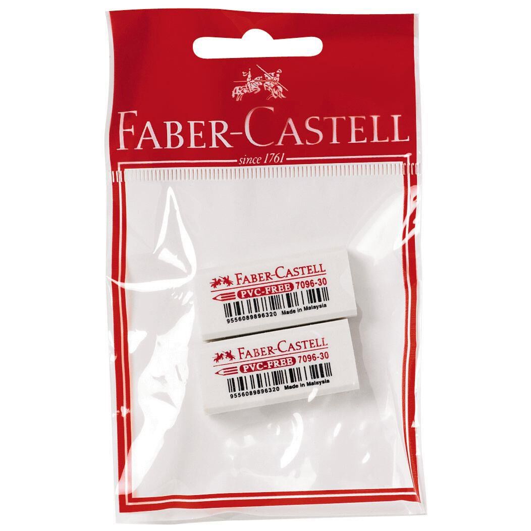 Black Faber Castell Eraser High Quality Eraser PVC FREE Comfort Edge