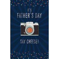 John Sands Father's Day Card General Wish Conv Say Cheese