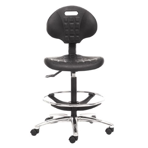 Chair Solutions Lab PU Tech Chair Black