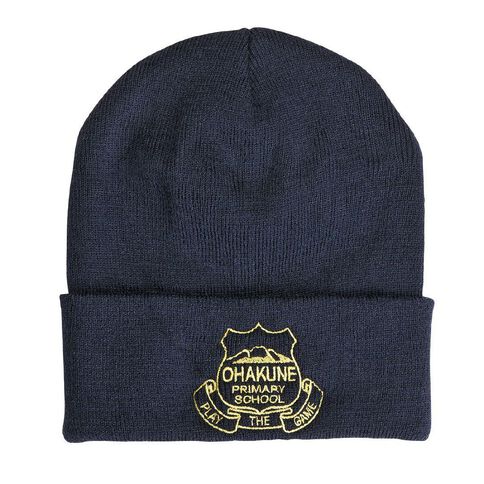 Schooltex Ohakune Beanie with Embroidery