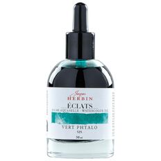 Jacques Herbin Eclats Watercolour Ink 525 Phthalo Green 50ml