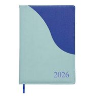 WS 2026 Diary Week To View Wave Multi-Coloured