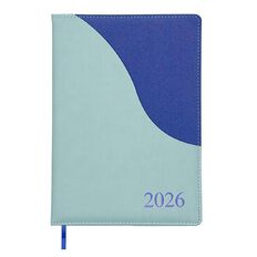 WS 2026 Diary Week To View Wave Multi-Coloured