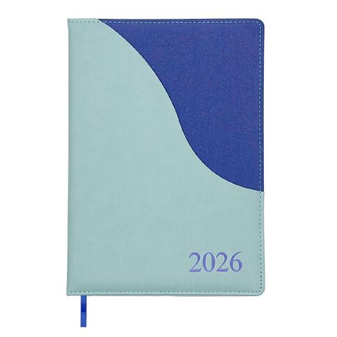 WS 2026 Diary Week To View Wave Multi-Coloured