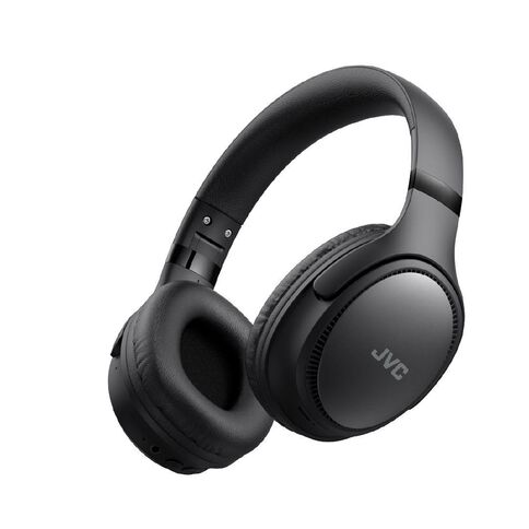 JVC Wireless Over Ear Foldable Headphones Black Black