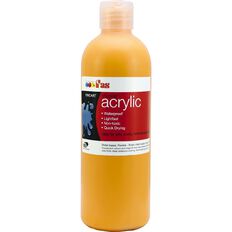 FAS Paint Student Acrylic Warm Yellow Mid 500ml