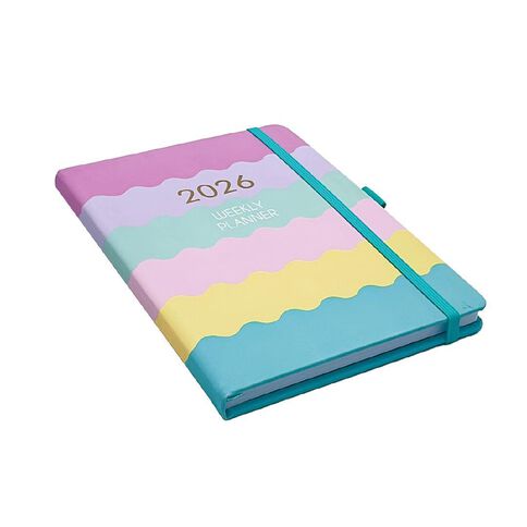 WS 2026 Weekly Planner Multi-Coloured