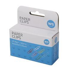 WS Paperclips 50mm 40 Pack