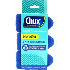 Chux Dishwand Non Scratch Refills 3 Pack