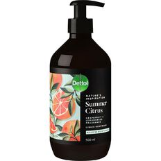 Dettol Nature's Inspiration Liquid Handwash Summer Citrus 500ml