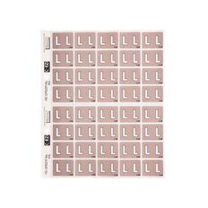 Filecorp Coloured Labels L Brown Mid
