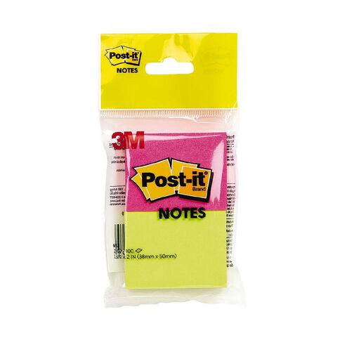 Post-It Notepad 100 Sheets 2 Pack
