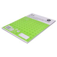 WS Pad Topless 55gsm 7mm 80 Leaf White White A4
