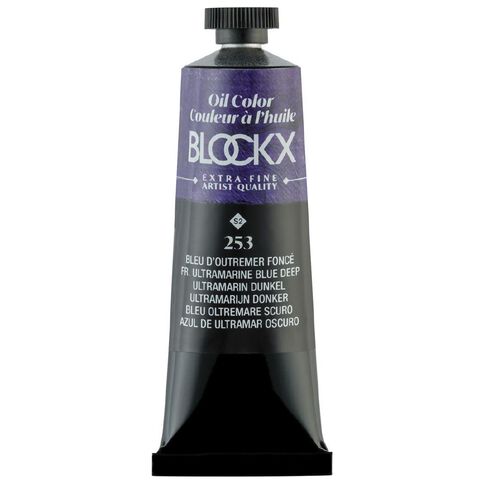 BLOCKX Oil Tube 35ml S2 253 Ultramarine Deep Blue Blue