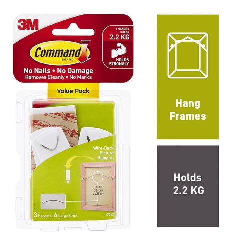 Command Wire-Backed Picture Hanger Value Pack