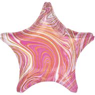 Anagram 45cm Standard XL Marblez Pink Star