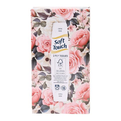 Soft Touch Facial Tissues 2-Ply 120 Pack