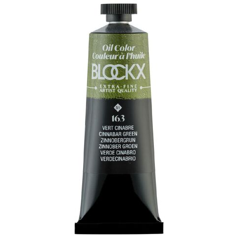 BLOCKX Oil Tube 35ml S1 163 Cinnabar Green Green